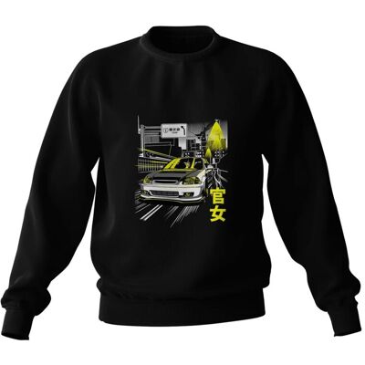 Inny producent Czarna bluza Honda Civic EG5 Kanjo-XXL Inny producent Czarna bluza Honda Civic EG5 Kanjo-XXL