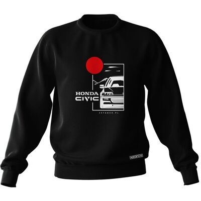 Inny producent Czarna bluza HONDA CIVIC IV-3XL Inny producent Czarna bluza HONDA CIVIC IV-3XL
