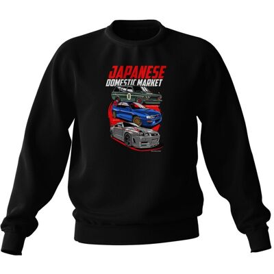 Inny producent Czarna bluza JDM Japanese Domestic Market-XXL Inny producent Czarna bluza JDM Japanese Domestic Market-XXL
