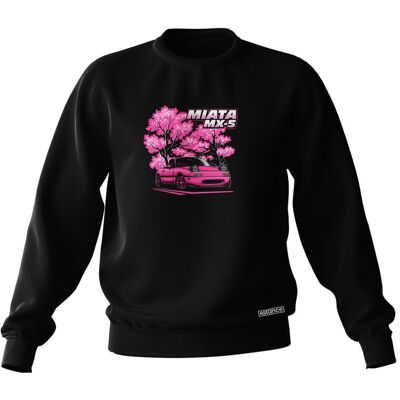 Inny producent Czarna bluza MAZDA MIATA SAKURA-3XL Inny producent Czarna bluza MAZDA MIATA SAKURA-3XL