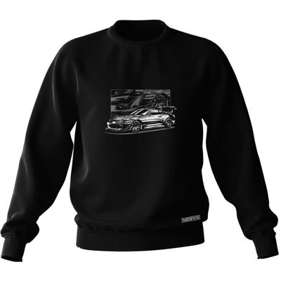 Inny producent Czarna bluza Toyota Supra mk4 B/W-3XL Inny producent Czarna bluza Toyota Supra mk4 B/W-3XL