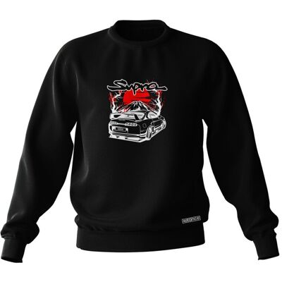 Inny producent Czarna bluza TOYOTA Supra MK4 SAKURA-3XL Inny producent Czarna bluza TOYOTA Supra MK4 SAKURA-3XL