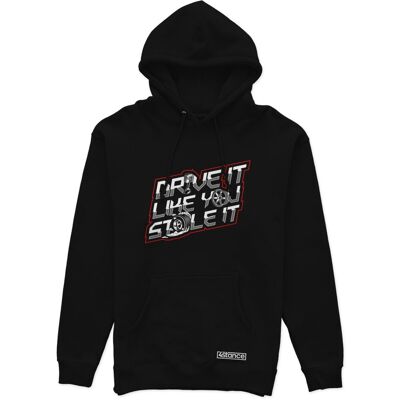 Inny producent Czarna bluza z kapturem DRIVE LIKE YOU STOLE IT-XS Inny producent Czarna bluza z kapturem DRIVE LIKE YOU STOLE IT-XS