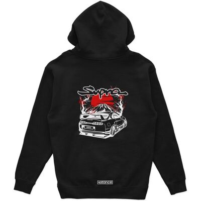 Inny producent Czarna bluza z kapturem TOYOTA Supra MK4 SAKURA-XS Inny producent Czarna bluza z kapturem TOYOTA Supra MK4 SAKURA-XS