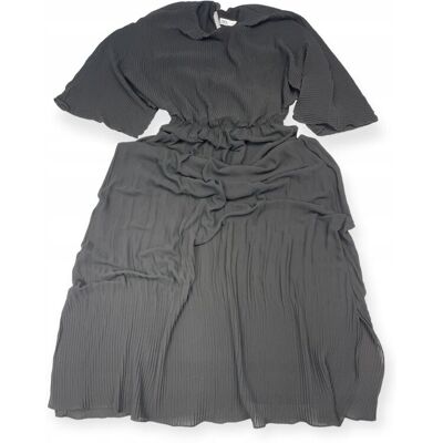 inna (Inny) Czarna długa plisowana sukienka damska ZARA XL inna (Inny) Czarna długa plisowana sukienka damska ZARA XL