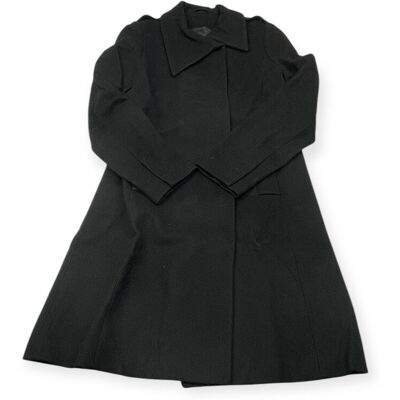 Czarny Elegancki Płaszcz Damski Joe'S S Czarny Elegancki Płaszcz Damski Joe'S S