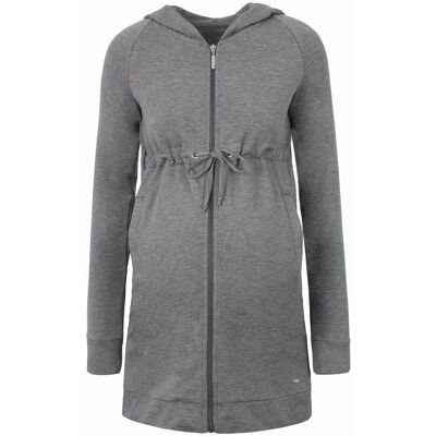 Damska bluza ciążowa z kapturem szara Bellybutton Maternity, r.L Damska bluza ciążowa z kapturem szara Bellybutton Maternity, r.L