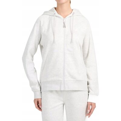 Damska bluza dresowa 4F rozpinana z kapturem SWSF2535 jasny szary 27M XL Damska bluza dresowa 4F rozpinana z kapturem SWSF2535 jasny szary 27M XL