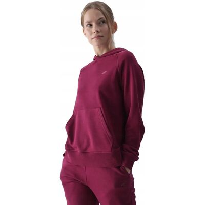 Damska Bluza Dresowa 4F Z Kapturem Swsf1468 51S Fioletowy S Damska Bluza Dresowa 4F Z Kapturem Swsf1468 51S Fioletowy S