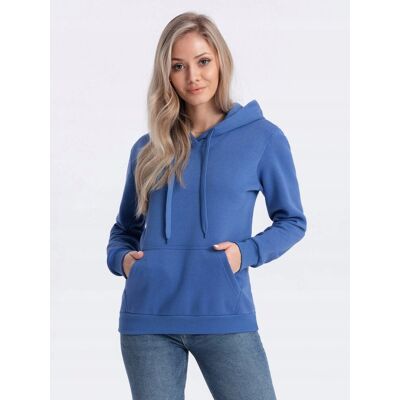 Inny producent Damska bluza dresowa kangurka z kapturem ocieplana XL niebieska jeans 17 Inny producent Damska bluza dresowa kangurka z kapturem ocieplana XL niebieska jeans 17