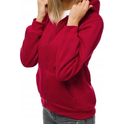 Inny producent Damska bluza dresowa z kapturem rozpinana ocieplana M malinowa 21 Inny producent Damska bluza dresowa z kapturem rozpinana ocieplana M malinowa 21