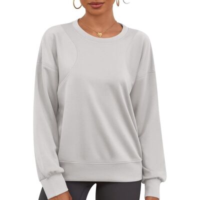 Inny producent Damska Bluza Oversize Z Długim Rękawem Krótka Luźna Beżowa Rozmiar M Inny producent Damska Bluza Oversize Z Długim Rękawem Krótka Luźna Beżowa Rozmiar M