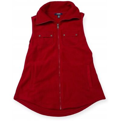 inna (Inny) Damska bluza polarowa bez rękawów rozpinana Chaps M inna (Inny) Damska bluza polarowa bez rękawów rozpinana Chaps M