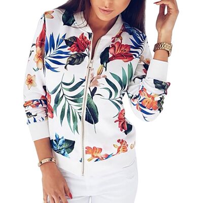 Inny producent Damska Bluza W Kwiaty Kurtka Bomberka Kolory M 38 Inny producent Damska Bluza W Kwiaty Kurtka Bomberka Kolory M 38