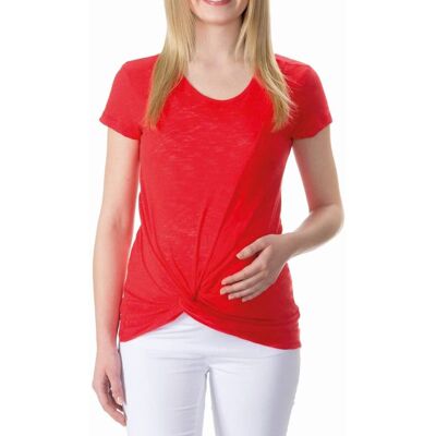 Damska bluzka ciążowa czerwona Bellybutton Maternity, r.S Damska bluzka ciążowa czerwona Bellybutton Maternity, r.S