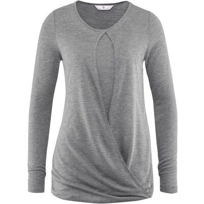 Damska bluzka ciążowa do karmienia długi rękaw loreen szara Bellybutton Maternity, r.XL Damska bluzka ciążowa do karmienia długi rękaw loreen szara Bellybutton Maternity, r.XL