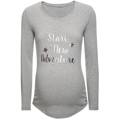 Damska bluzka ciążowa szara Bellybutton Maternity, r.S Damska bluzka ciążowa szara Bellybutton Maternity, r.S