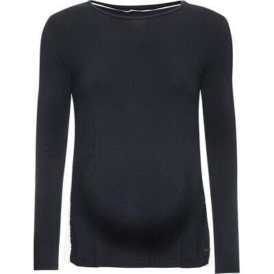 Damska bluzka ciążowa z długim rękawem czarna Bellybutton Maternity, r.XL Damska bluzka ciążowa z długim rękawem czarna Bellybutton Maternity, r.XL
