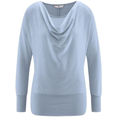 Damska bluzka do karmienia długi rękaw jasnoniebieska Bellybutton Maternity, r.XXL Damska bluzka do karmienia długi rękaw jasnoniebieska Bellybutton Maternity, r.XXL