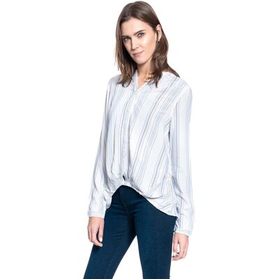 Damska Koszula Mustang Emma Stripe Blouse 1009458 11683-36 S Damska Koszula Mustang Emma Stripe Blouse 1009458 11683-36 S