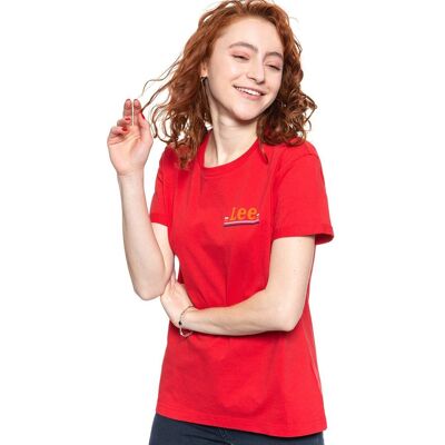 Damska koszulka t-shirt Lee CHEST LOGO TEE XS Damska koszulka t-shirt Lee CHEST LOGO TEE XS