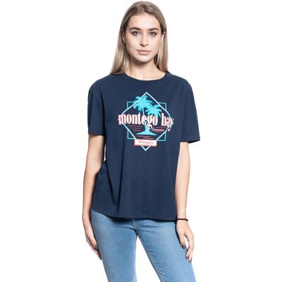 Damska koszulka t-shirt Wrangler BOYFRIEND TEE S Damska koszulka t-shirt Wrangler BOYFRIEND TEE S