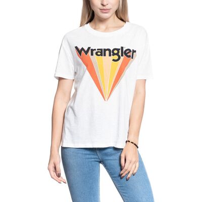 Damska koszulka t-shirt Wrangler BOYFRIEND TEE XS Damska koszulka t-shirt Wrangler BOYFRIEND TEE XS