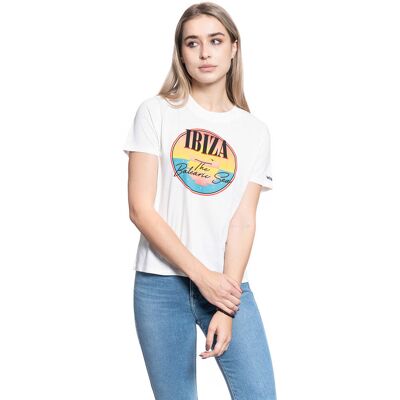 Damska koszulka t-shirt Wrangler HIGH RIB REGULAR TEE S Damska koszulka t-shirt Wrangler HIGH RIB REGULAR TEE S