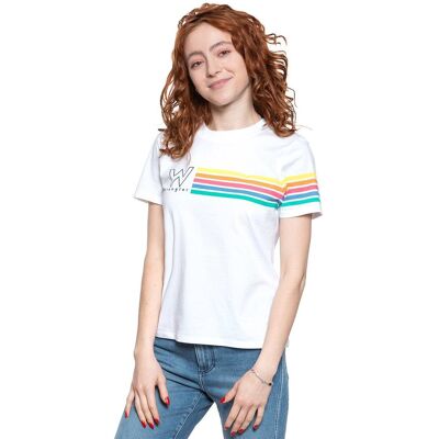 Damska koszulka t-shirt Wrangler HIGH RIB REGULAR TEE XS Damska koszulka t-shirt Wrangler HIGH RIB REGULAR TEE XS