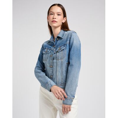 Damska kurtka jeansowa Lee RIDER JACKET XS Damska kurtka jeansowa Lee RIDER JACKET XS