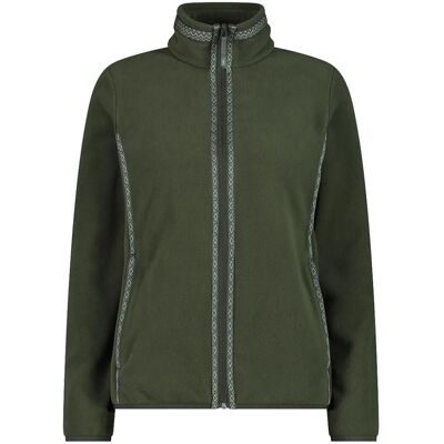 Damska kurtka polarowa CMP 34H0496 Arctic Fleece zielona 38 Damska kurtka polarowa CMP 34H0496 Arctic Fleece zielona 38