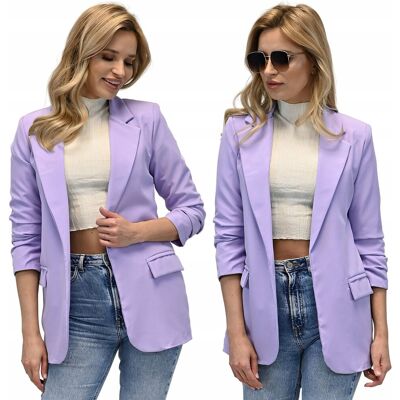 inna (Inny) Damska Marynarka żakiet z podszewką LILAK 4XL/48 inna (Inny) Damska Marynarka żakiet z podszewką LILAK 4XL/48