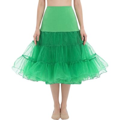 Inny producent Damska Spódnica Tiulowa Halka Cancan Lata 50 Vintage Elegancka Zielona L Inny producent Damska Spódnica Tiulowa Halka Cancan Lata 50 Vintage Elegancka Zielona L