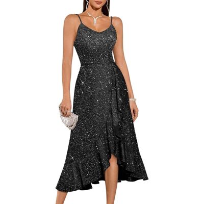 Inny producent Damska Sukienka Koktajlowa Wieczorowa Wizytowa Balowa Elegancka Czarna M Inny producent Damska Sukienka Koktajlowa Wieczorowa Wizytowa Balowa Elegancka Czarna M
