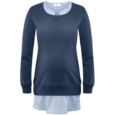 Damska tunika ciążowa niebieska Bellybutton Maternity, r.M Damska tunika ciążowa niebieska Bellybutton Maternity, r.M