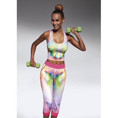 Damski sportowy crop-top, Bas Bleu Damski sportowy crop-top, Bas Bleu