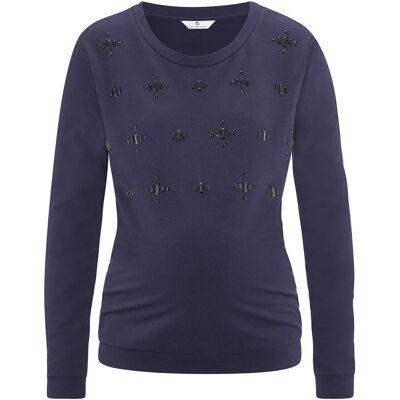 Damski sweter ciążowy granatowy Bellybutton Maternity, r.XL Damski sweter ciążowy granatowy Bellybutton Maternity, r.XL