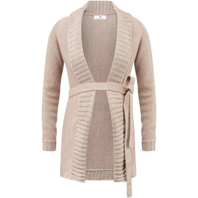 Damski sweter kardigan beżowy Bellybutton Maternity, r.L Damski sweter kardigan beżowy Bellybutton Maternity, r.L