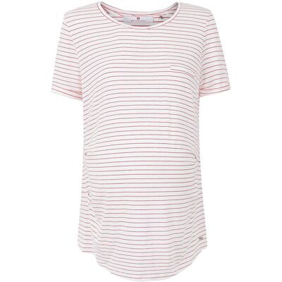 Damski t-shirt ciążowy czerwony Bellybutton Maternity, r.XS Damski t-shirt ciążowy czerwony Bellybutton Maternity, r.XS