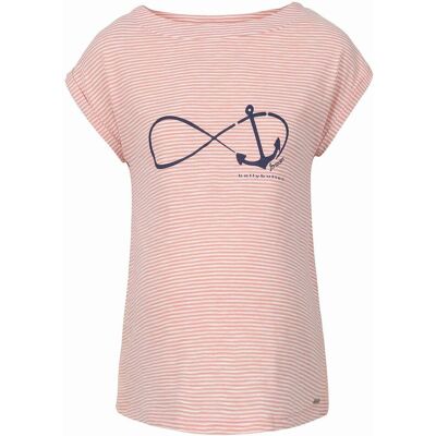 Damski t-shirt ciążowy w pasy czerwony Bellybutton Maternity, r.S Damski t-shirt ciążowy w pasy czerwony Bellybutton Maternity, r.S