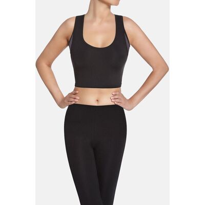 Damski top sportowy czarny Bas Black r.L Damski top sportowy czarny Bas Black r.L