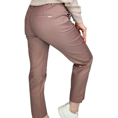 Agrafka Damskie eleganckie spodnie kolorowe cygaretki VALERIA-35 Agrafka Damskie eleganckie spodnie kolorowe cygaretki VALERIA-35