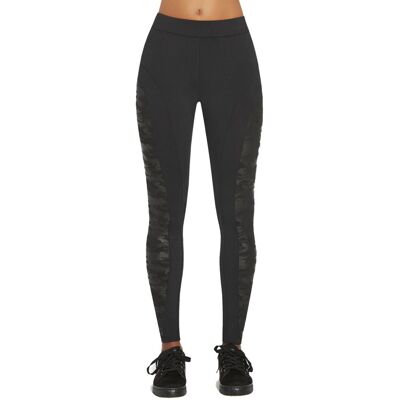 Damskie legginsy BAS BLEU Combat Black, Czarny, S Damskie legginsy BAS BLEU Combat Black, Czarny, S