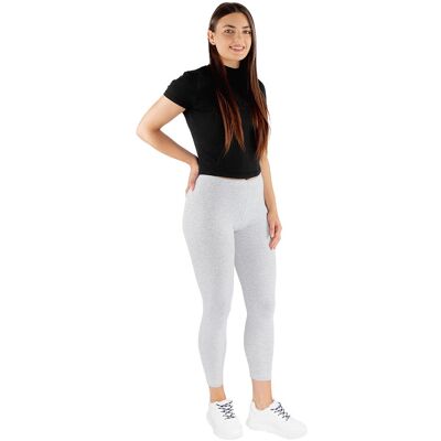 Damskie legginsy ocieplane szare Golden Queen r.XL Damskie legginsy ocieplane szare Golden Queen r.XL