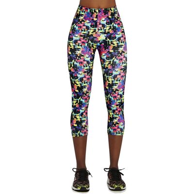 Damskie legginsy sportowe BAS BLACK Revel 70, Wielokolorowy, M Damskie legginsy sportowe BAS BLACK Revel 70, Wielokolorowy, M