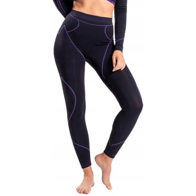Inny producent Damskie legginsy termoaktywne zapewniające komfort i swobodę ruchów Inny producent Damskie legginsy termoaktywne zapewniające komfort i swobodę ruchów