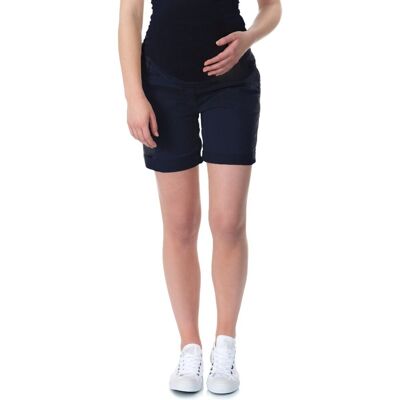 Damskie spodenki ciążowe ciemnoniebieskie Bellybutton Maternity, r.36 Damskie spodenki ciążowe ciemnoniebieskie Bellybutton Maternity, r.36