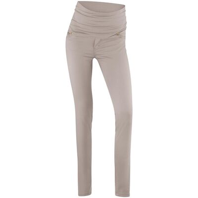 Damskie spodnie ciążowe jasnobeżowe Bellybutton Maternity, r.32 Damskie spodnie ciążowe jasnobeżowe Bellybutton Maternity, r.32