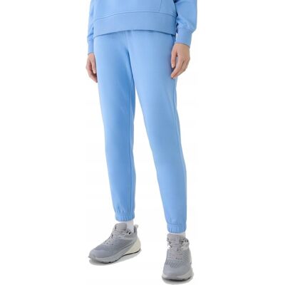 Damskie spodnie dresowe 4F TROF1138 32S jasny niebieski XXL Damskie spodnie dresowe 4F TROF1138 32S jasny niebieski XXL