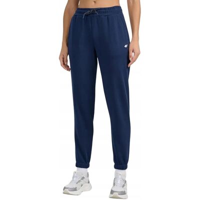 Damskie spodnie dresowe 4F TROF1658 granat 31S XXL Damskie spodnie dresowe 4F TROF1658 granat 31S XXL